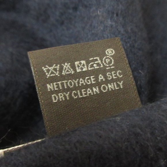 HERMES Blue Scarf - Picture 7 of 13